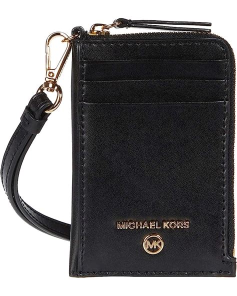 michael michael kors jet set charm small id lanyard|Jet Set Small Leather ID Lanyard .